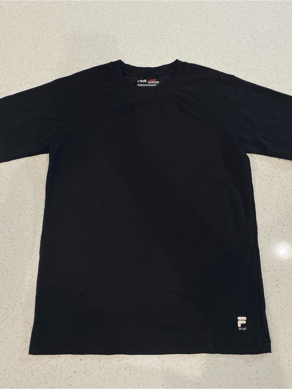 FILA Sport Black T-Shirt
